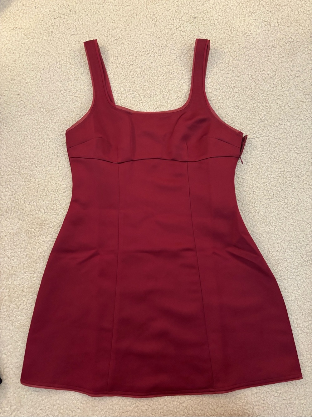 H&M Women's Sleeveless Square Neck Mini Dress